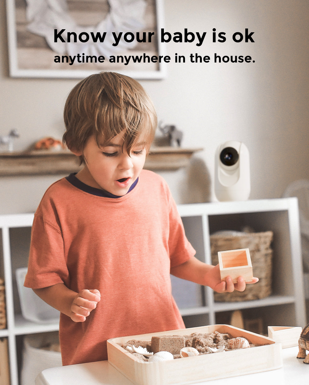 1080p Full HD Camera for Video Baby Monitor For Playing