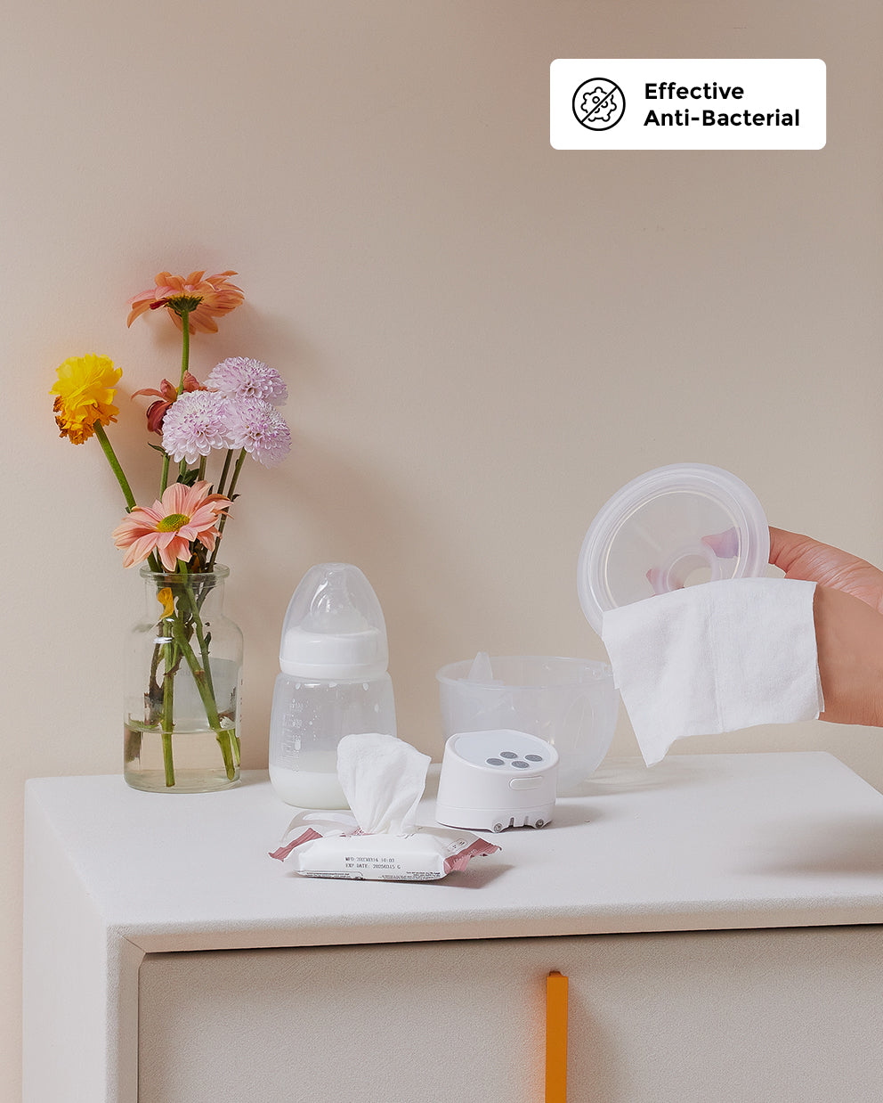 Seriously Clean Breast Pump Wipes