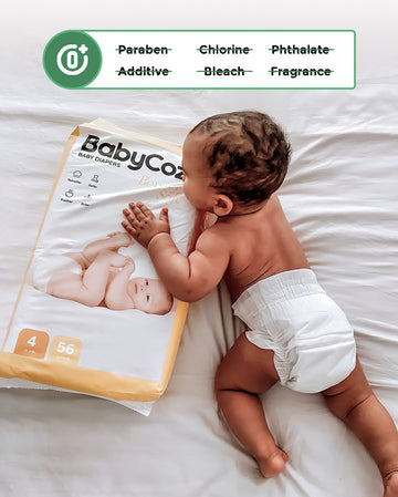 Babycozy Diapers by Momcozy, Disposable Baby Cozy Diapers Size 1, 148 Count  