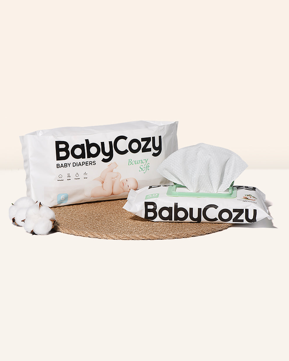 BabyCozy Diapers - Baby Steps MixPacks