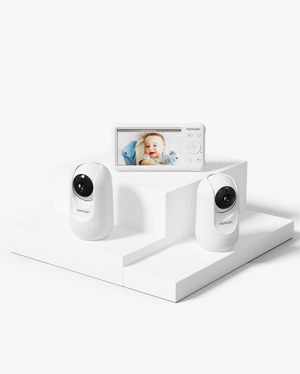 1080P High-Performance Video Baby Monitor with Double Cameras