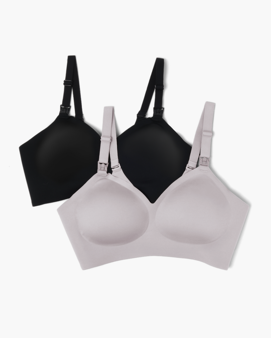 Ultra Soft & Omni Maternity Nursing Bra: Seamless & Wireles