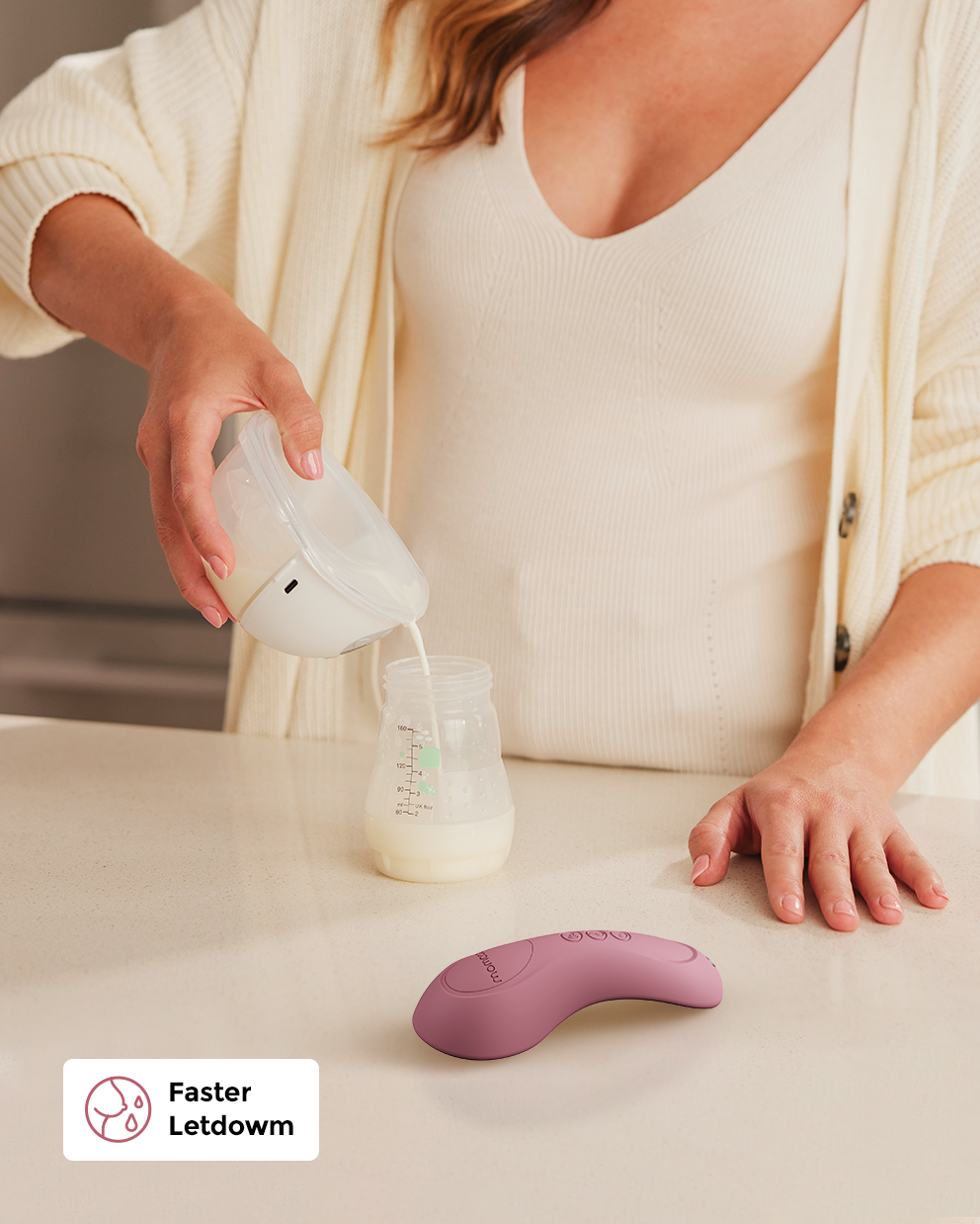3 Mode Adjustable Chest Massager for Milk Supply