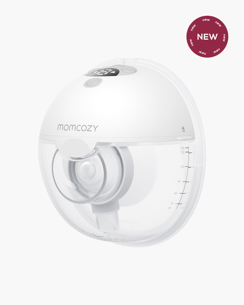 Momcozy Breast Pump Hands Free M5, Wearable Breast Pump of Baby Mouth  Double-Sealed Flange with 3 Modes & 9 Levels, Electric Breast Pump Portable  