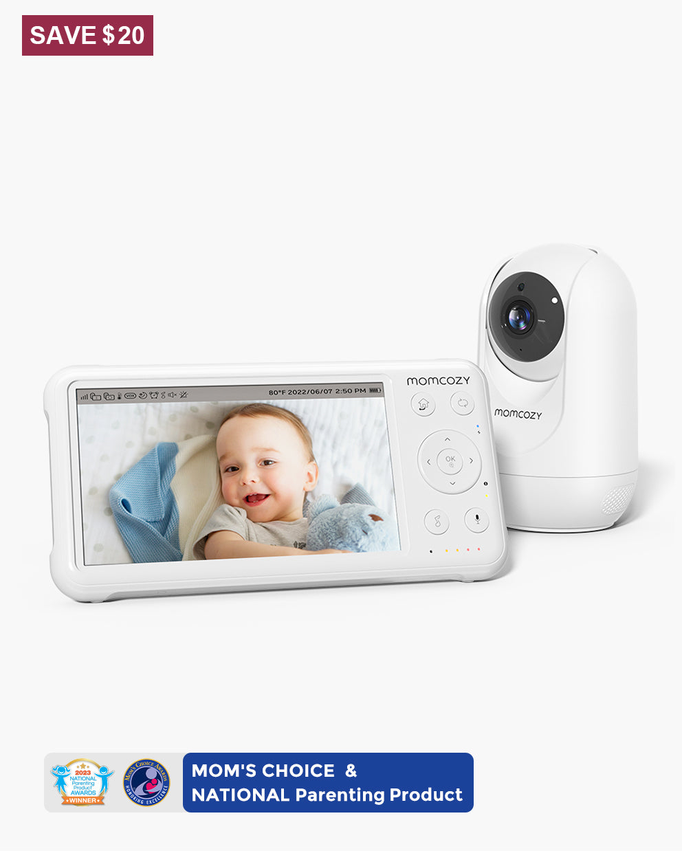 1080P High - Performance Video Baby Monitor